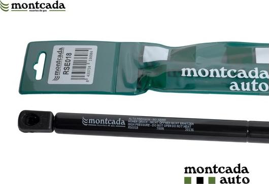 Montcada RSE018 - Ammortizatore pneumatico, Cofano bagagli / vano carico autozon.pro