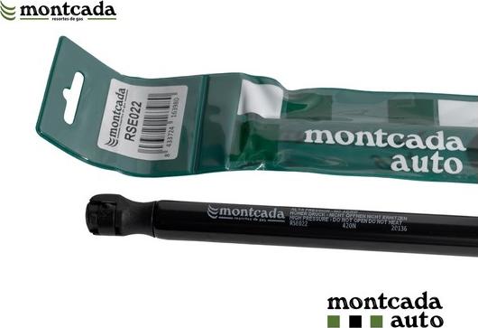 Montcada RSE022 - Ammortizatore pneumatico, Cofano bagagli / vano carico autozon.pro