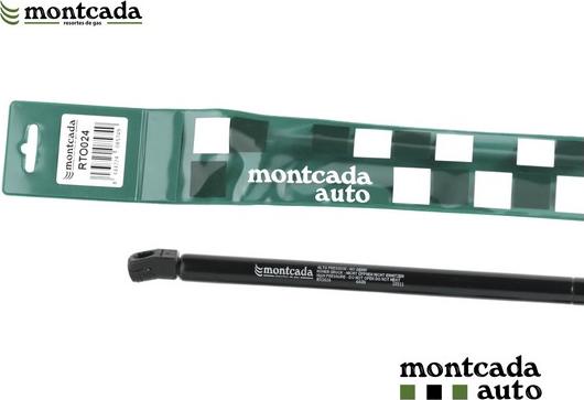 Montcada RTO024 - Ammortizatore pneumatico, Cofano bagagli / vano carico autozon.pro