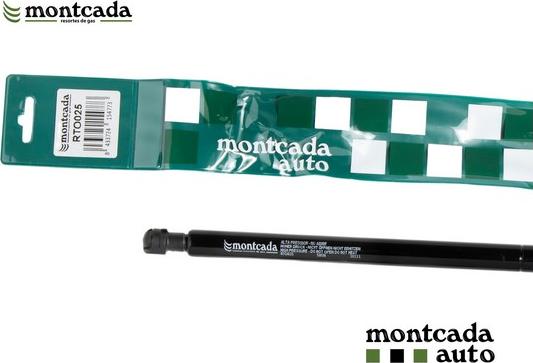 Montcada RTO025 - Ammortizatore pneumatico, Cofano bagagli / vano carico autozon.pro