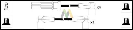 Motaquip LDRL1406 - Kit cavi accensione autozon.pro