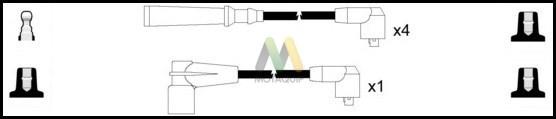 Motaquip LDRL1541 - Kit cavi accensione autozon.pro