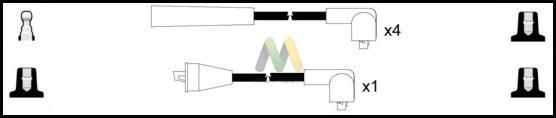 Motaquip LDRL1142 - Kit cavi accensione autozon.pro