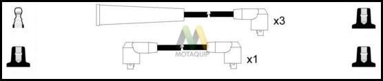 Motaquip LDRL1353 - Kit cavi accensione autozon.pro