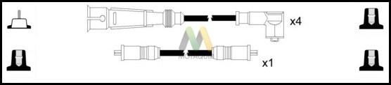 Motaquip LDRL1366 - Kit cavi accensione autozon.pro