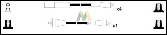 Motaquip LDRL1282 - Kit cavi accensione autozon.pro