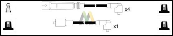 Motaquip LDRL1730 - Kit cavi accensione autozon.pro