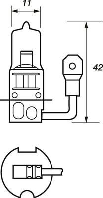 Motaquip VBU453 - Lampadina, Faro di profondità autozon.pro