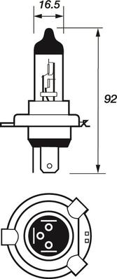 Motaquip VBU472 - Lampadina, Faro di profondità autozon.pro