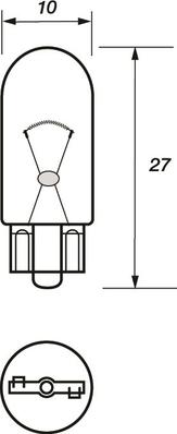 Motaquip VBU501 - Lampadina, Indicatore direzione autozon.pro