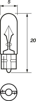 Motaquip LVEB286 - Lampadina, Illuminazione strumentazione autozon.pro