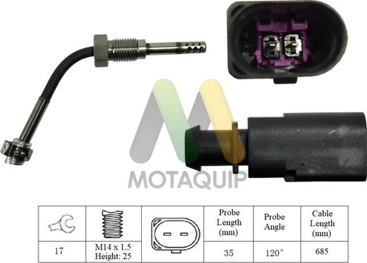 Motaquip LVET401 - Sensore, Temperatura gas scarico autozon.pro