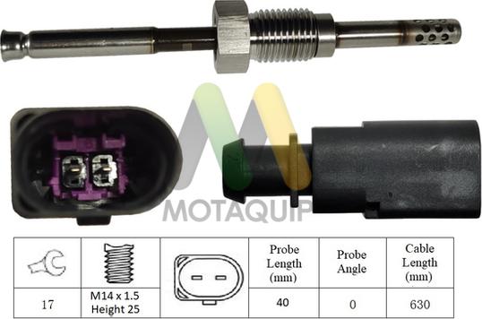 Motaquip LVET188 - Sensore, Temperatura gas scarico autozon.pro