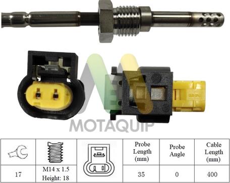 Motaquip LVET394 - Sensore, Temperatura gas scarico autozon.pro