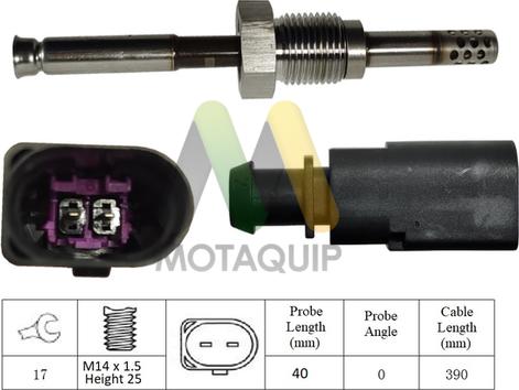 Motaquip LVET397 - Sensore, Temperatura gas scarico autozon.pro