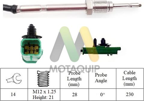 Motaquip LVET368 - Sensore, Temperatura gas scarico autozon.pro