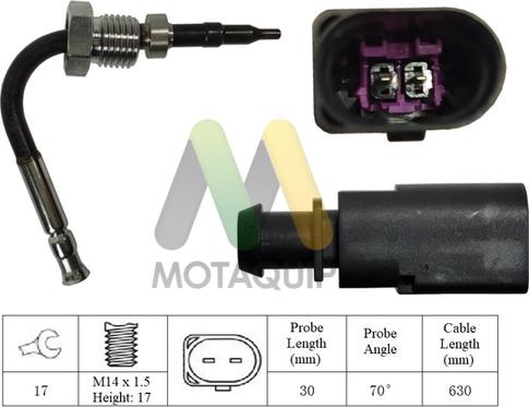 Motaquip LVET388 - Sensore, Temperatura gas scarico autozon.pro