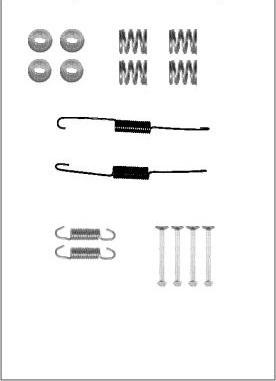 Motaquip LVMK1129 - Kit accessori, Ganasce freno autozon.pro