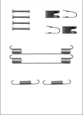 Motaquip LVMK1127 - Kit accessori, Ganasce freno autozon.pro