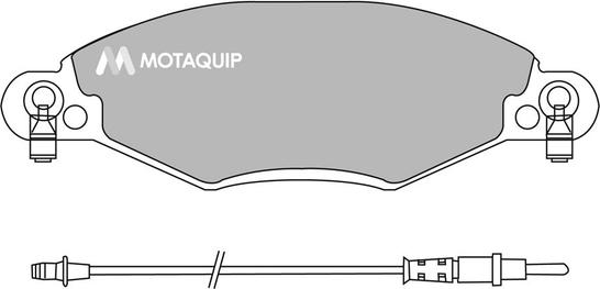 Motaquip LVXL991 - Kit pastiglie freno, Freno a disco autozon.pro