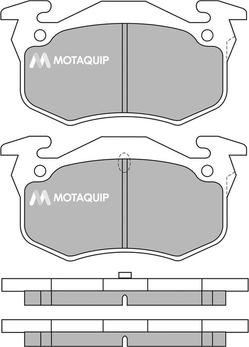 Motaquip LVXL976 - Kit pastiglie freno, Freno a disco autozon.pro