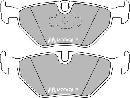 Motaquip LVXL492 - Kit pastiglie freno, Freno a disco autozon.pro