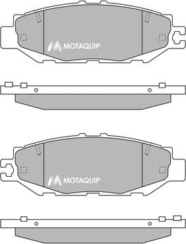 Motaquip LVXL444 - Kit pastiglie freno, Freno a disco autozon.pro