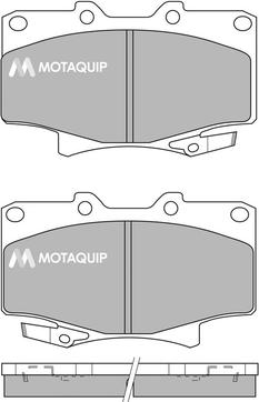 Motaquip LVXL453 - Kit pastiglie freno, Freno a disco autozon.pro