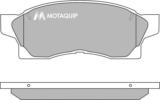 Motaquip LVXL418 - Kit pastiglie freno, Freno a disco autozon.pro