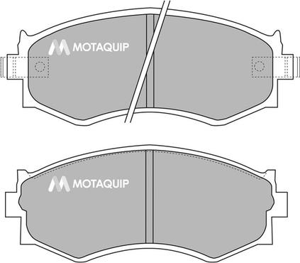 Motaquip LVXL435 - Kit pastiglie freno, Freno a disco autozon.pro