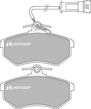 Motaquip LVXL427 - Kit pastiglie freno, Freno a disco autozon.pro