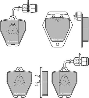 Motaquip LVXL475 - Kit pastiglie freno, Freno a disco autozon.pro