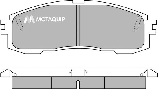 Motaquip LVXL472 - Kit pastiglie freno, Freno a disco autozon.pro