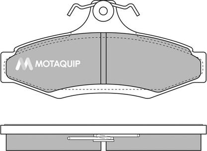 Motaquip LVXL545 - Kit pastiglie freno, Freno a disco autozon.pro