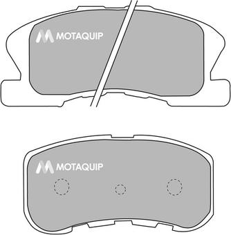 Motaquip LVXL546 - Kit pastiglie freno, Freno a disco autozon.pro