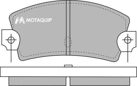 Motaquip LVXL568 - Kit pastiglie freno, Freno a disco autozon.pro