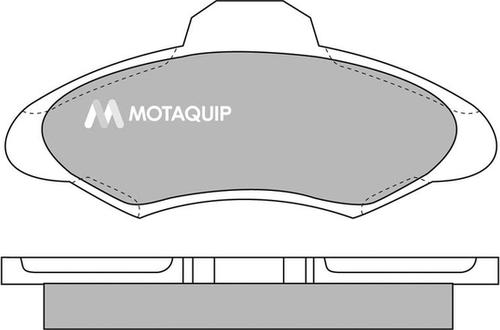 Motaquip LVXL563 - Kit pastiglie freno, Freno a disco autozon.pro