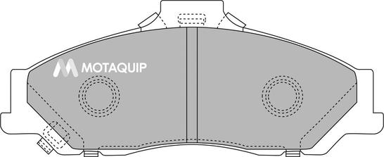 Motaquip LVXL508 - Kit pastiglie freno, Freno a disco autozon.pro