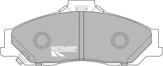 Motaquip LVXL508 - Kit pastiglie freno, Freno a disco autozon.pro