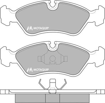 Motaquip LVXL534 - Kit pastiglie freno, Freno a disco autozon.pro