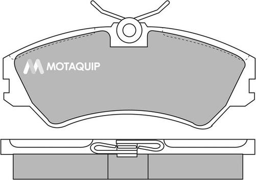 Motaquip LVXL695 - Kit pastiglie freno, Freno a disco autozon.pro