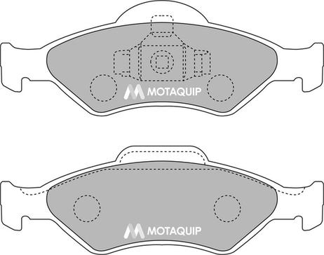 Motaquip LVXL648 - Kit pastiglie freno, Freno a disco autozon.pro