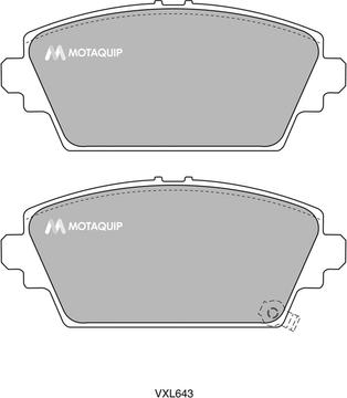 Motaquip LVXL643 - Kit pastiglie freno, Freno a disco autozon.pro