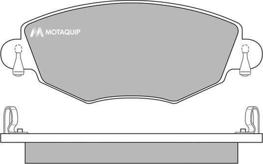 Motaquip LVXL650 - Kit pastiglie freno, Freno a disco autozon.pro