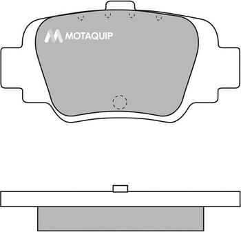 Motaquip LVXL663 - Kit pastiglie freno, Freno a disco autozon.pro