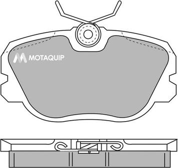 Motaquip LVXL603 - Kit pastiglie freno, Freno a disco autozon.pro