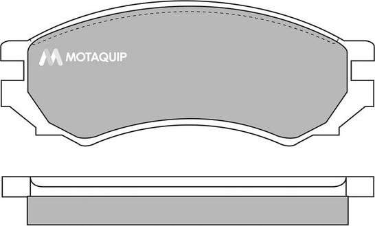 Motaquip LVXL615 - Kit pastiglie freno, Freno a disco autozon.pro