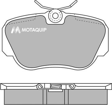 Motaquip LVXL616 - Kit pastiglie freno, Freno a disco autozon.pro