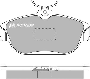 Motaquip LVXL618 - Kit pastiglie freno, Freno a disco autozon.pro