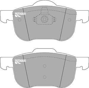 Motaquip LVXL635 - Kit pastiglie freno, Freno a disco autozon.pro